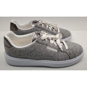 Cole Haan GC Daily Sneakers Grey Wool/Dark Silver W29265 Women's Sz 7B New!